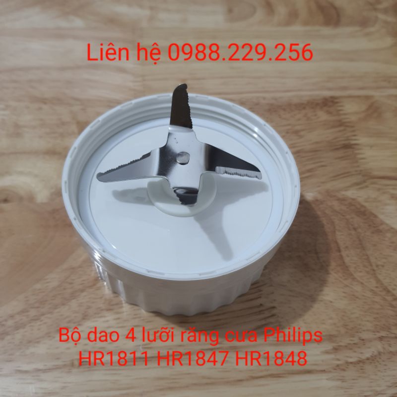 Phụ kiện máy xay ép đa năng Philips HR1811 HR1847 HR1848 hàng chính hãng