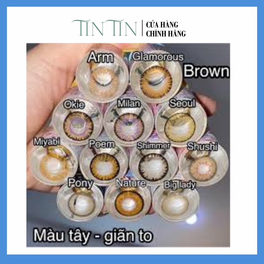 Lens Glamorous Brown