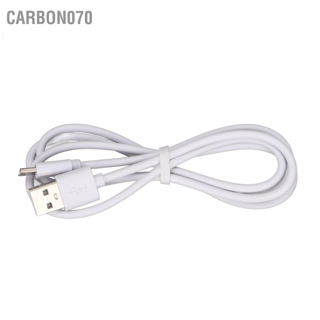 Carbon070 Kẹp để bàn USB trên quạt Màn hình kỹ thuật số thông minh 3 lưỡi Quạt kẹp nhỏ di động với đế chống trượt
