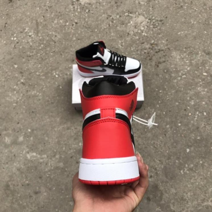 Giày Sneaker Jordan 1, Giày Thể Thao JD đen đỏ cao nam nữ loại đẹp | BigBuy360 - bigbuy360.vn