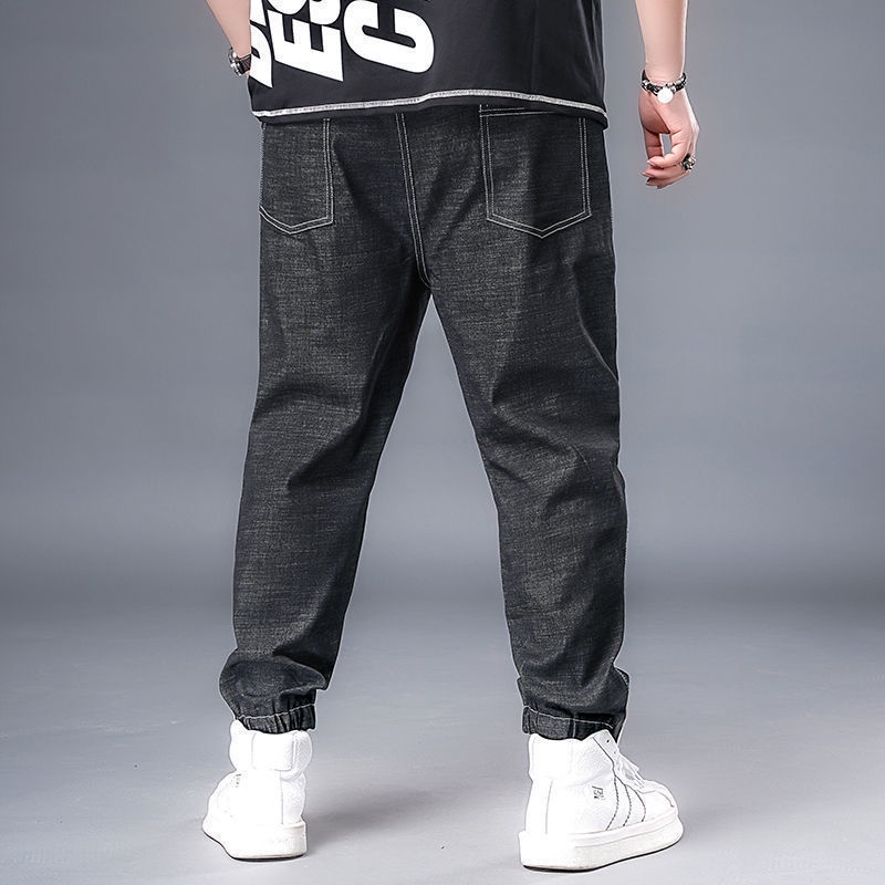 Quần Jeans jogger Lưng Thun Phong Cách Hàn Quốc Cho Nam