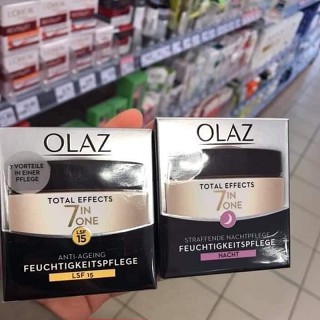 [HÀNG ĐỨC] KEM DƯỠNG DA NGÀY ĐÊM OLAZ TOTAL EFFECT 7IN1