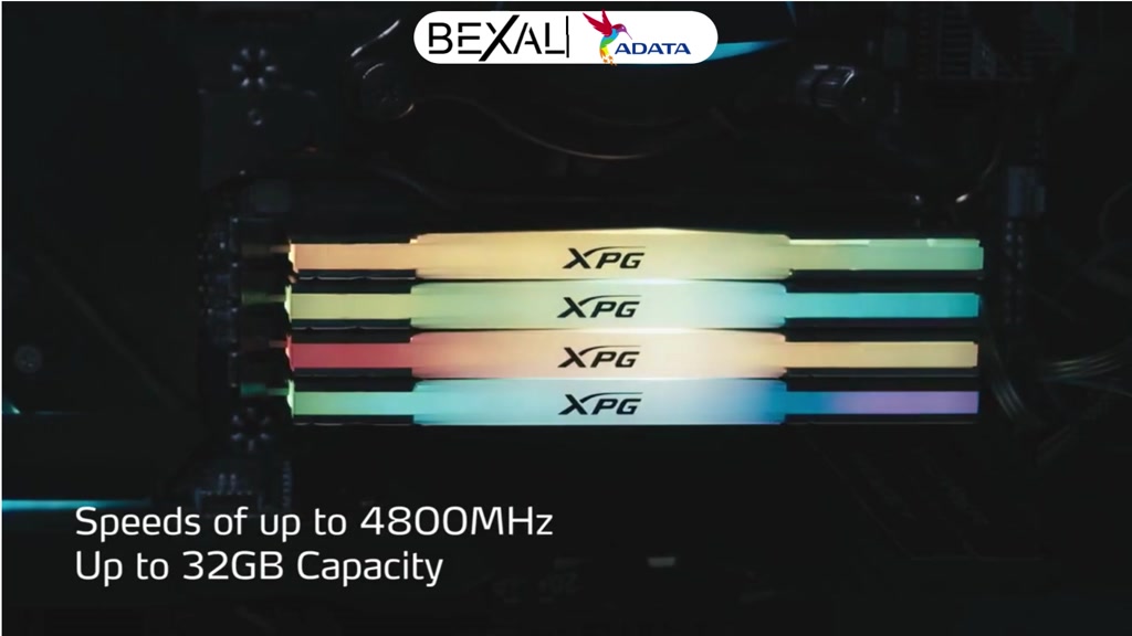 Ram DDR4 8G /16G SPECTRIX D50 bus 3200Mhz, ram led trắng/xám XPG ADATA Bexal AD03 | BigBuy360 - bigbuy360.vn