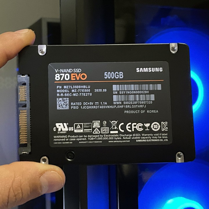 Ổ cứng SSD 2.5 inch SATA Samsung 870 EVO 250GB 500GB 1TB - bảo hành 60 tháng - SD83 SD94 SD87