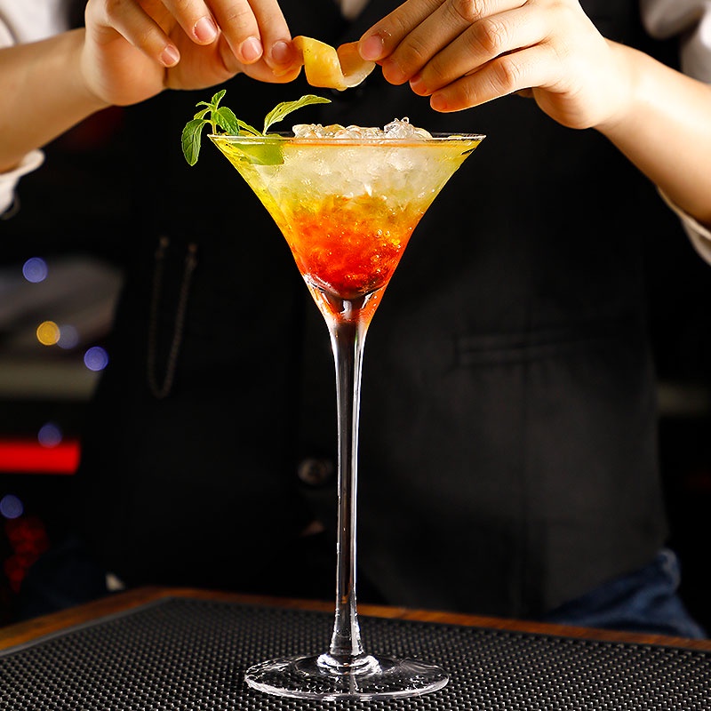 Ly Thủy Tinh Uống Cocktail Phong Cách Nhật Bản