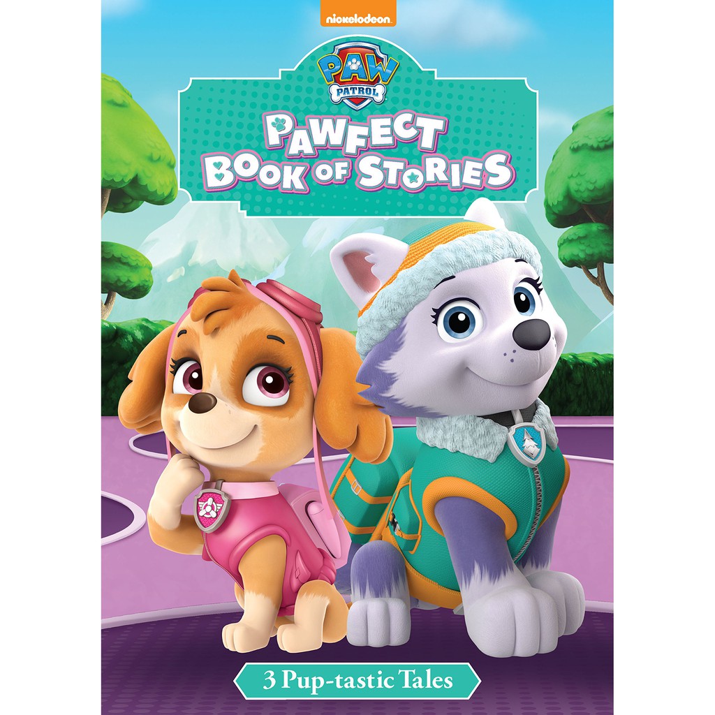 Sách - Nickelodeon PAW Patrol PAWfect Book of Stories : 3 Pup-tastic Tales