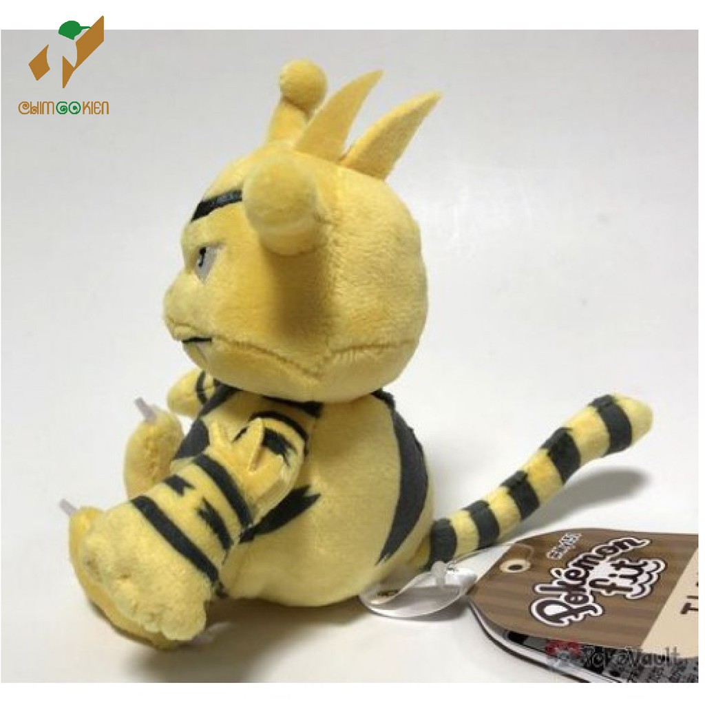 Gấu bông pokemon  anime gấu điện Electabuzz(Eleboo)15cm