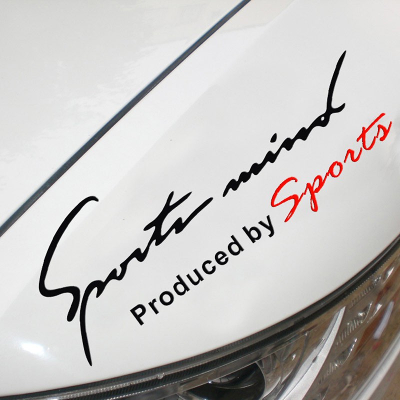 Tem Sport Mind Dán Xe Ô Tô - Tem Ô Tô Thể Thao Sport Mind