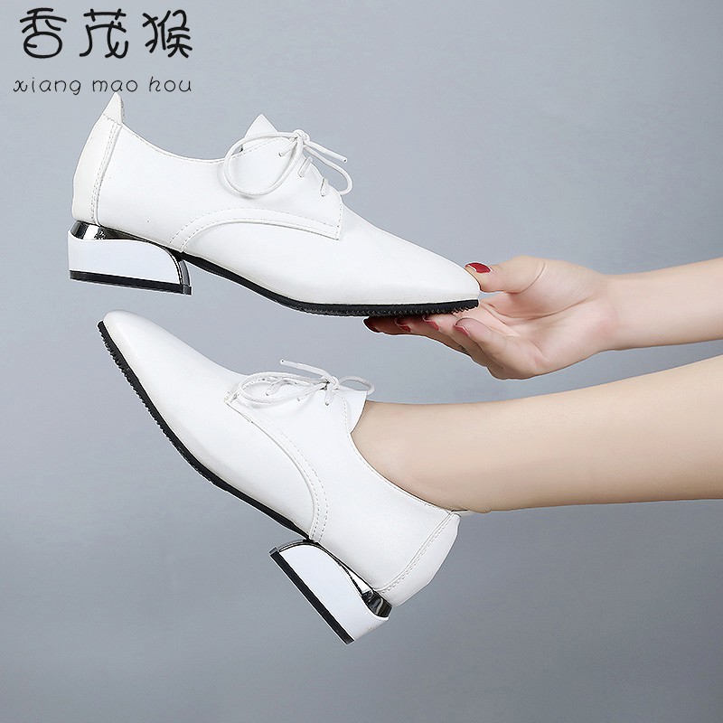 GIày tây mũi vuông phong cách thời trang anh quốc cá tính | BigBuy360 - bigbuy360.vn