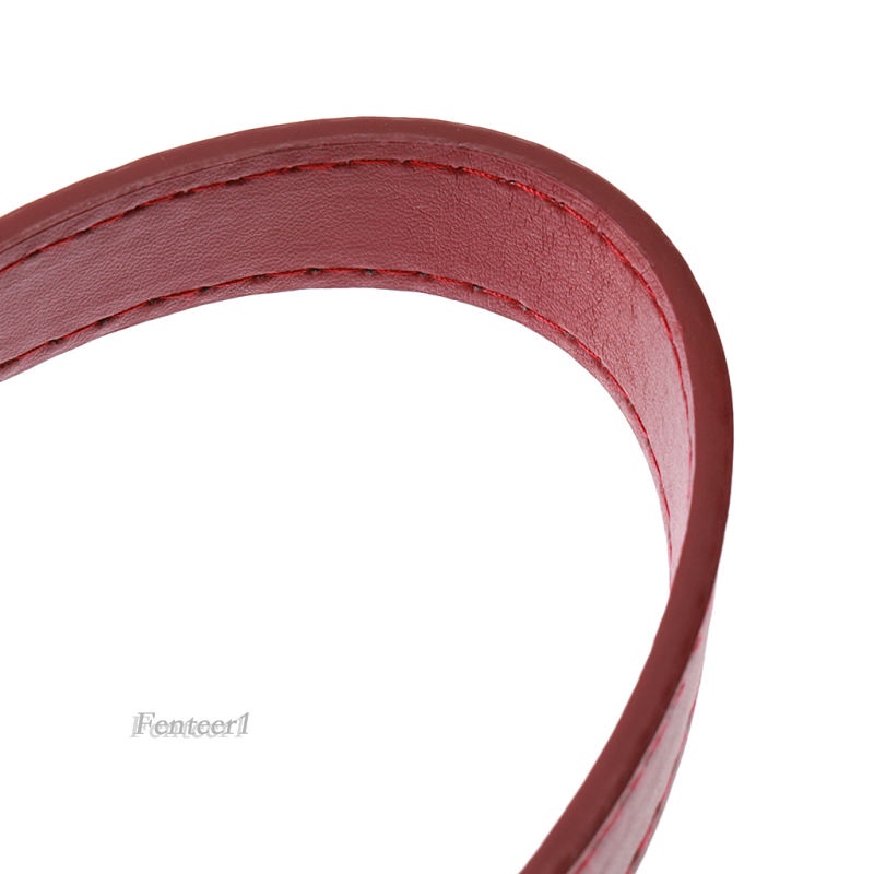 [Fenteer1] Túi Xách Da Màu Cà Phê Có Móc Đeo Thắt Lưng DIY