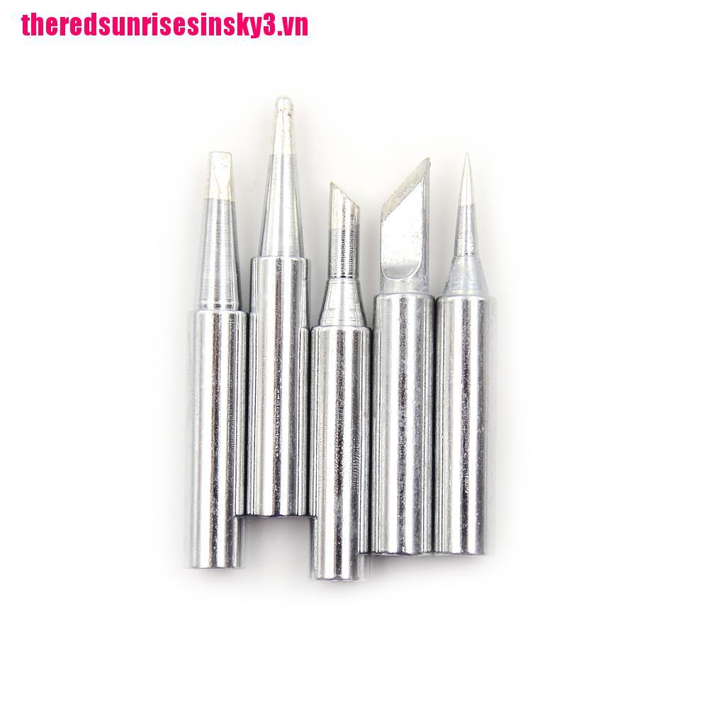 Bộ 5 Mũi Hàn Bằng Đồng Chất Lượng Cao
