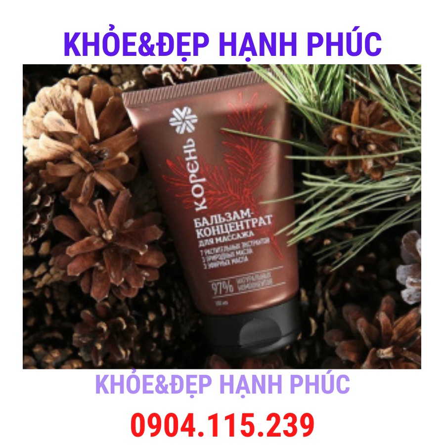 [ 411917 ] Dầu dưỡng cô đặc để xoa bóp &quot;Root&quot;  - Siberian Balms – 100 ml/tuýp