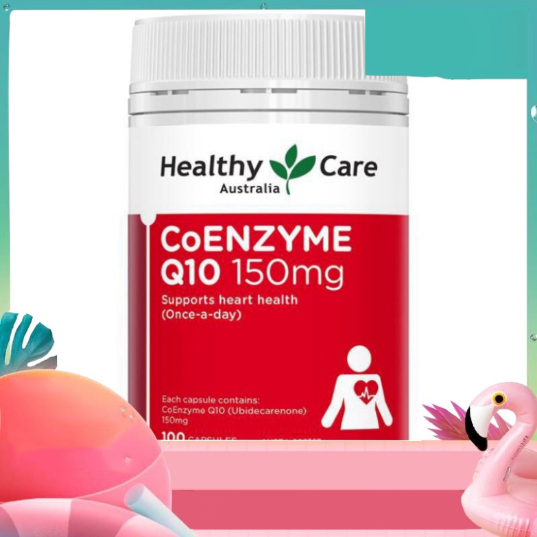 GIÁ QUÁ ĐÃ Viên uống bổ tim Úc Healthy Care CoEnzyme Q10 150mg 100 Viên GIÁ QUÁ ĐÃ