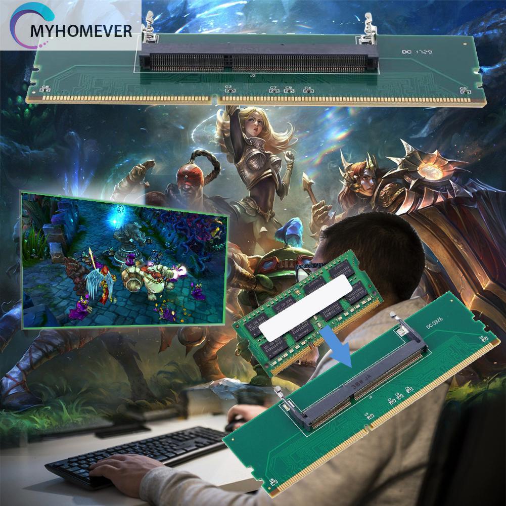 Bộ Chuyển Đổi 200 Pin So-Dimm Sang Desktop 240 Pin Dimm Ddr3 Chuyên Dụng Cho Laptop