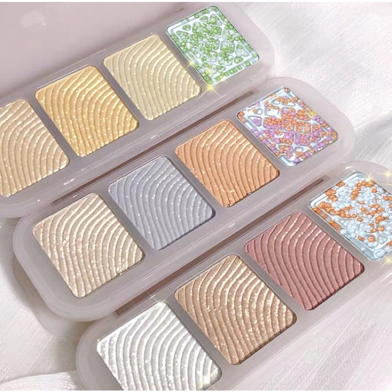 (HỎA TỐC)Phấn Highlight 4 ô siêu tiện lợi Xiyuan ( đọc mô tả ) | BigBuy360 - bigbuy360.vn