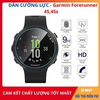 Dán cường lực, dán màn hình đồng hồ Garmin Forerunner 45, 45s ✅TẶNG BỘ VỆ SINH MÀN HÌNH ✅