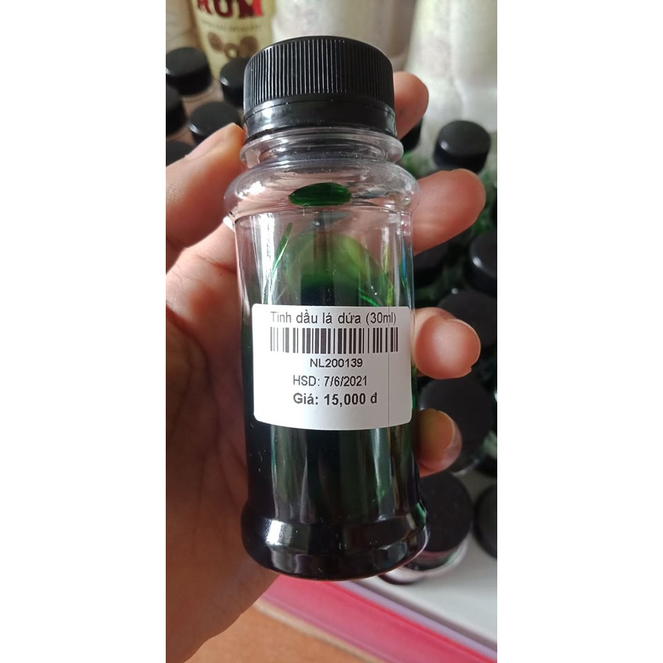 Hương lá dứa Bico chai chia 30ml