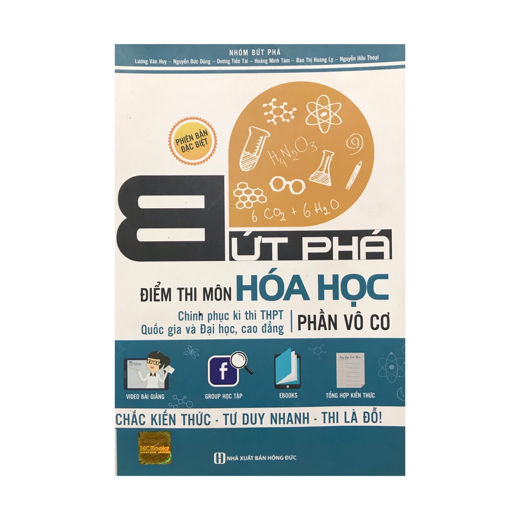 Sách - Bứt phá điểm thi môn hóa học phần vô cơ ( MCBooks )