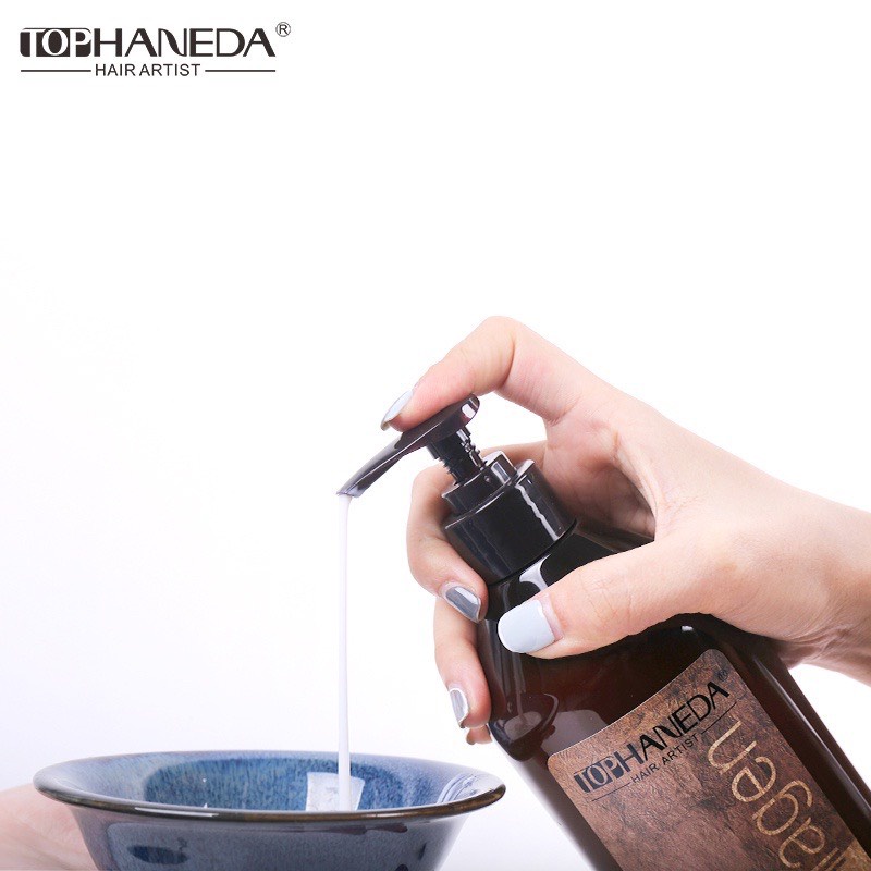 Dầu gội phục hồi tóc hư tổn Top Haneda Collagen chính hãng hàng công ty