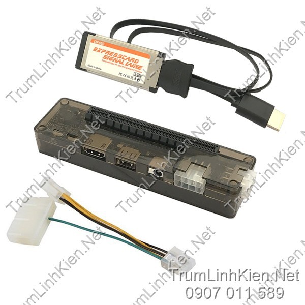 EGPU - Bộ mở rộng card đồ họa VGA cao cấp cho laptop EXP GDC - Expresscard