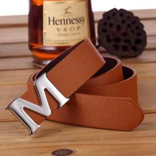 Dây nịt, thắt lưng nam mặt chữ M thời trang ( Đủ màu nâu, đen, trắng )