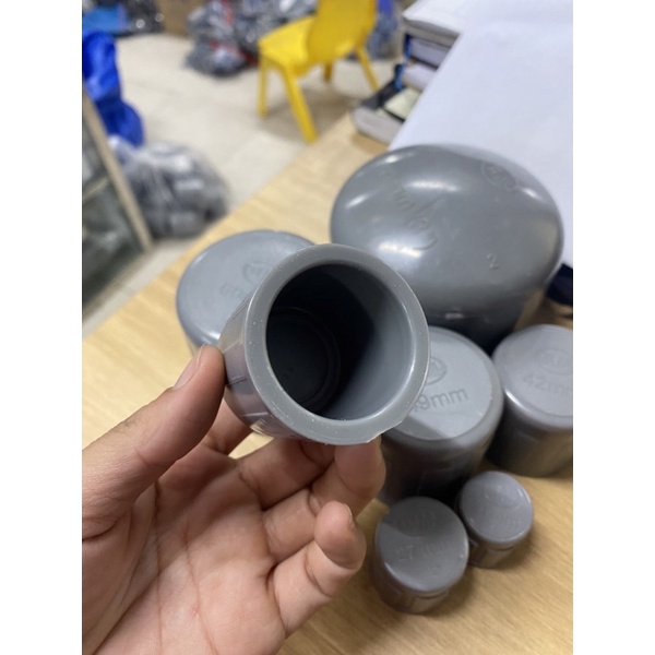 NẮP KHOÁ ỐNG NƯỚC NHỰA BÌNH MINH SIZE 21/27/34/42/49/60/90