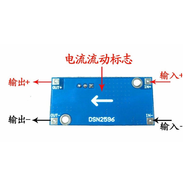 Bộ 1-5 mô đun hạ áp Lm 2596 Lm 2596s Dc-dc 3A có thể điều chỉnh tiện lợi