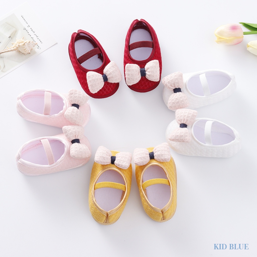 Giày chống trượt kiểu công chúa dễ thương + băng đô thời trang dành cho trẻ em
