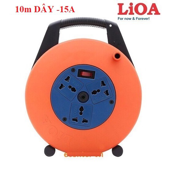 Ổ Cắm Kéo Dài LIOA XTD10-2-15A ( 10m Dây )