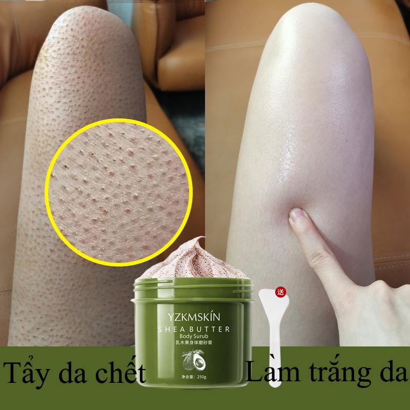 Tẩy tế bào chết body toàn thân tắm trắng toàn thân kem body trắng  làm trắng dưỡng  thu nhỏ lỗ chân lông