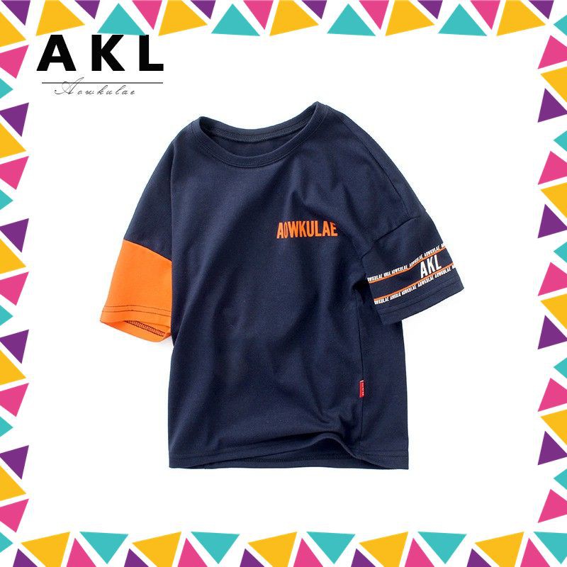 Áo phông hè bé trai AKL Size đại (Aowkulae)