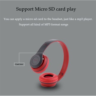 Foldable Bluetooth 5.0 P47 Headset For Smartphone / Tablet