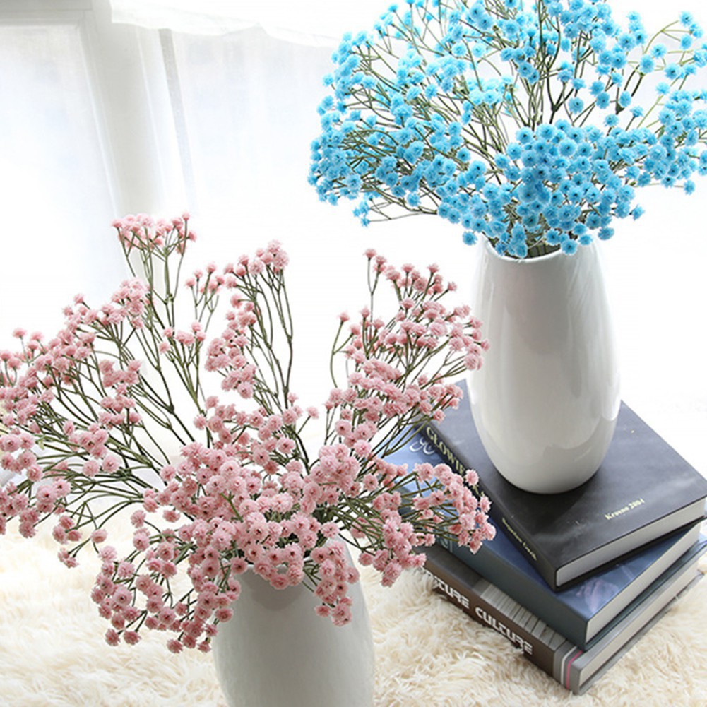 1 bó hoa baby giả trang trí nhà