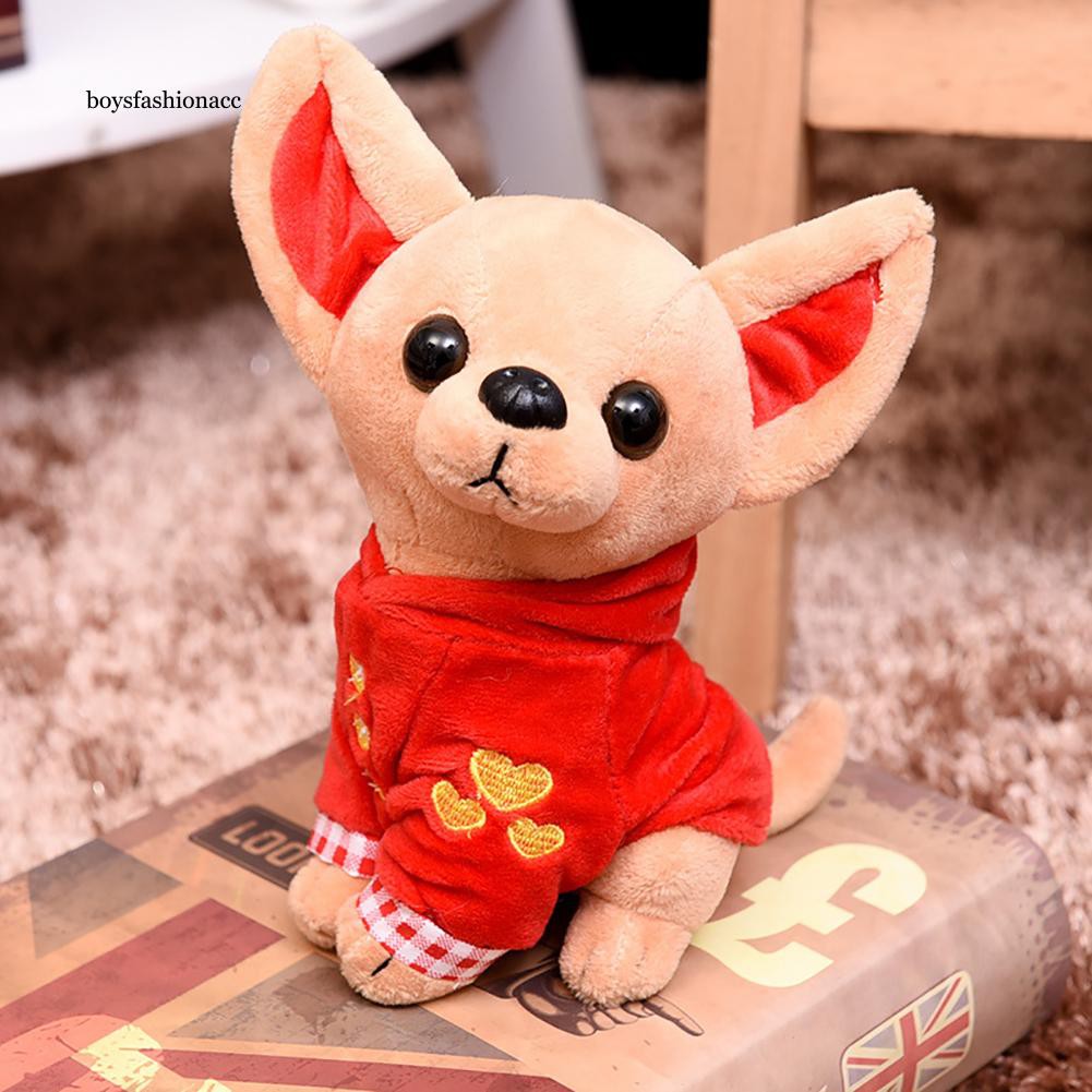 Chó Chihuahua Nhồi Bông Đáng Yêu Kích Thước 17cm