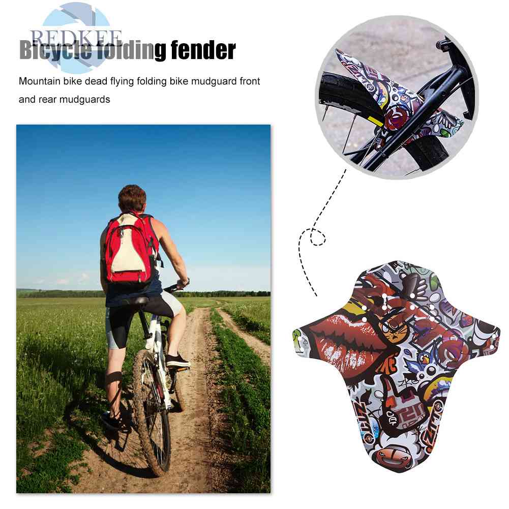 FENDER Tấm Chắn Bùn Trước Sau Cho Xe Đạp