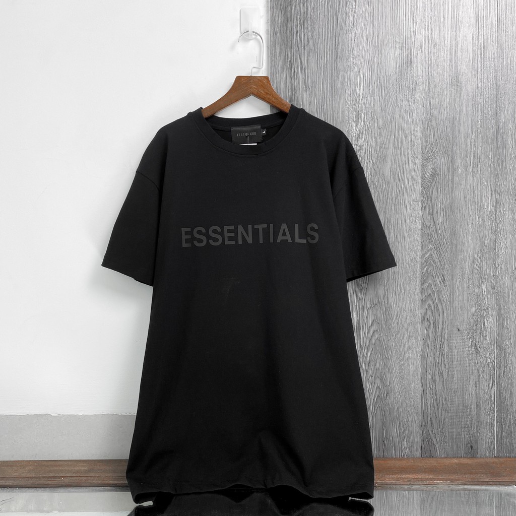 Áo thun in cao su Essentials cao cấp , áo phông T shirt nam nữ unisex , MSW Town