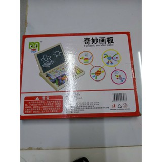 Bộ xếp hình gỗ nam châm