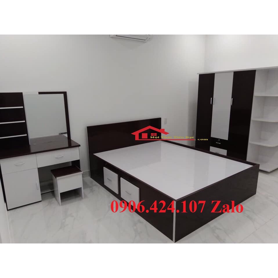 Giường Nhựa, Tủ Nhựa, Bàn Trang Điểm ECOPLAST Cao Cấp Chống Cong Vênh Mới Tại Kho HCM
