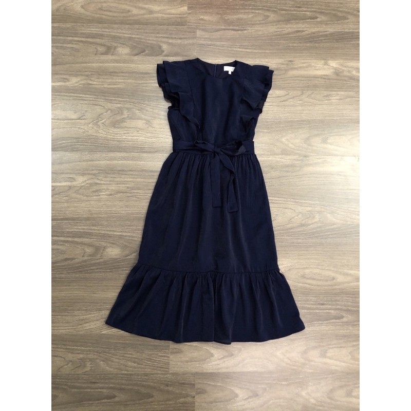 Đầm midi Hobbs tay bèo