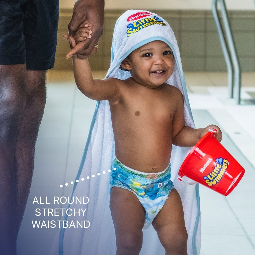 Bỉm tã quần bơi HUGGIES Little Swimmers số 1 nội địa UK nhập khẩu size 3-4  size 5-6