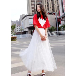 Chân Váy TuTu Xếp Ly - 3 Lớp