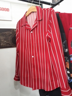 [ SALE SẬP SÀN] SƠ MI VEST ĐỎ NỮ