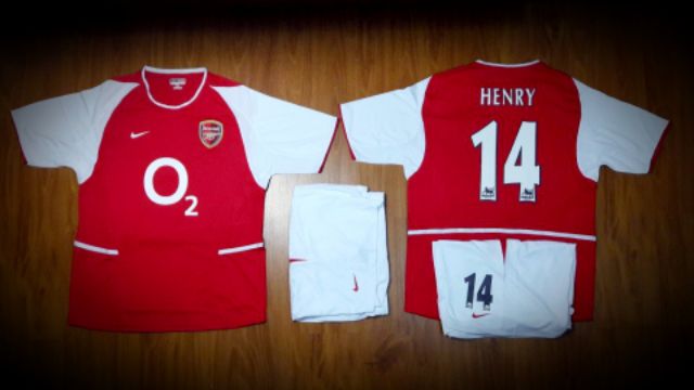 Áo đấu cao cấp Arsenal 2003 - 2004 - MÙA GIẢI BẤT BẠI