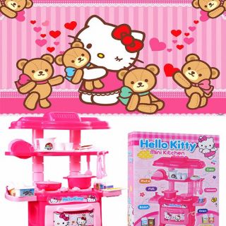 Bộ Đồ Chơi Nhà Bếp Mini Hello Kitty( hồng)