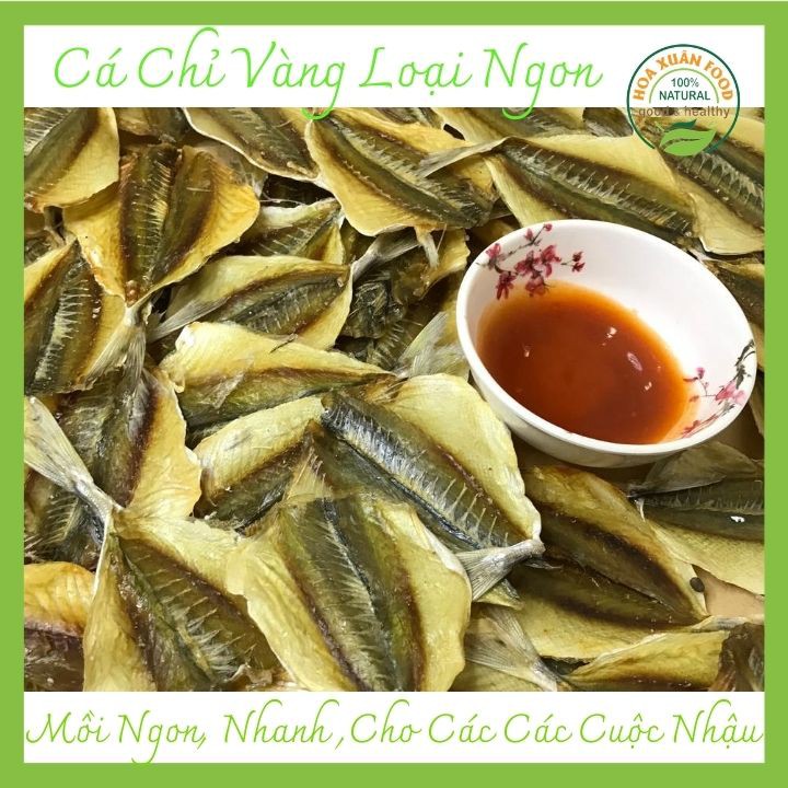 [500gr] Khô Cá Chỉ Vàng Loại 1 Ngon Đặc Biệt - Dày mình, dẻo, ngọt, thơm