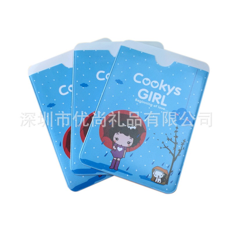 Túi đựng thẻ căn cước công dân, giấy tờ in hình dễ thương T2 Giá Rẻ