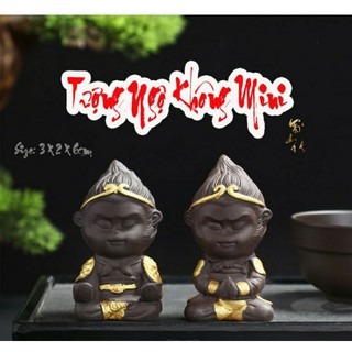 Tượng ngộ không mini trang trí tiểu cảnh, thủy sinh, bán cạn