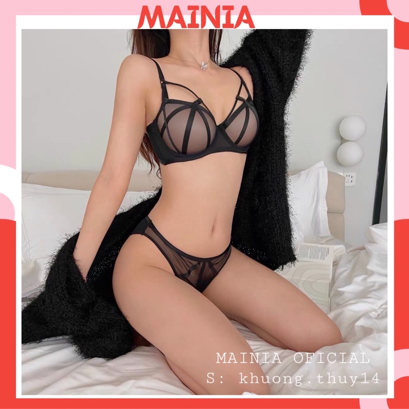 [Siêu Đẹp Cao Cấp] Set Bộ Đồ Lót Ren Cực Hot Siêu Sexy Gợi Cảm Mainia Shop