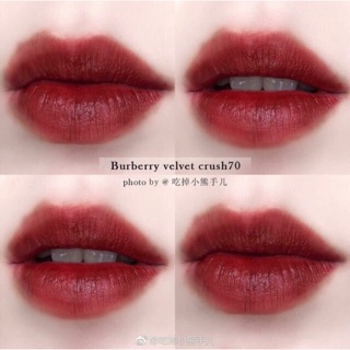 burberry lip velvet crush 70