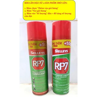 Rp7 xịt rửa rỉ xét 350gr